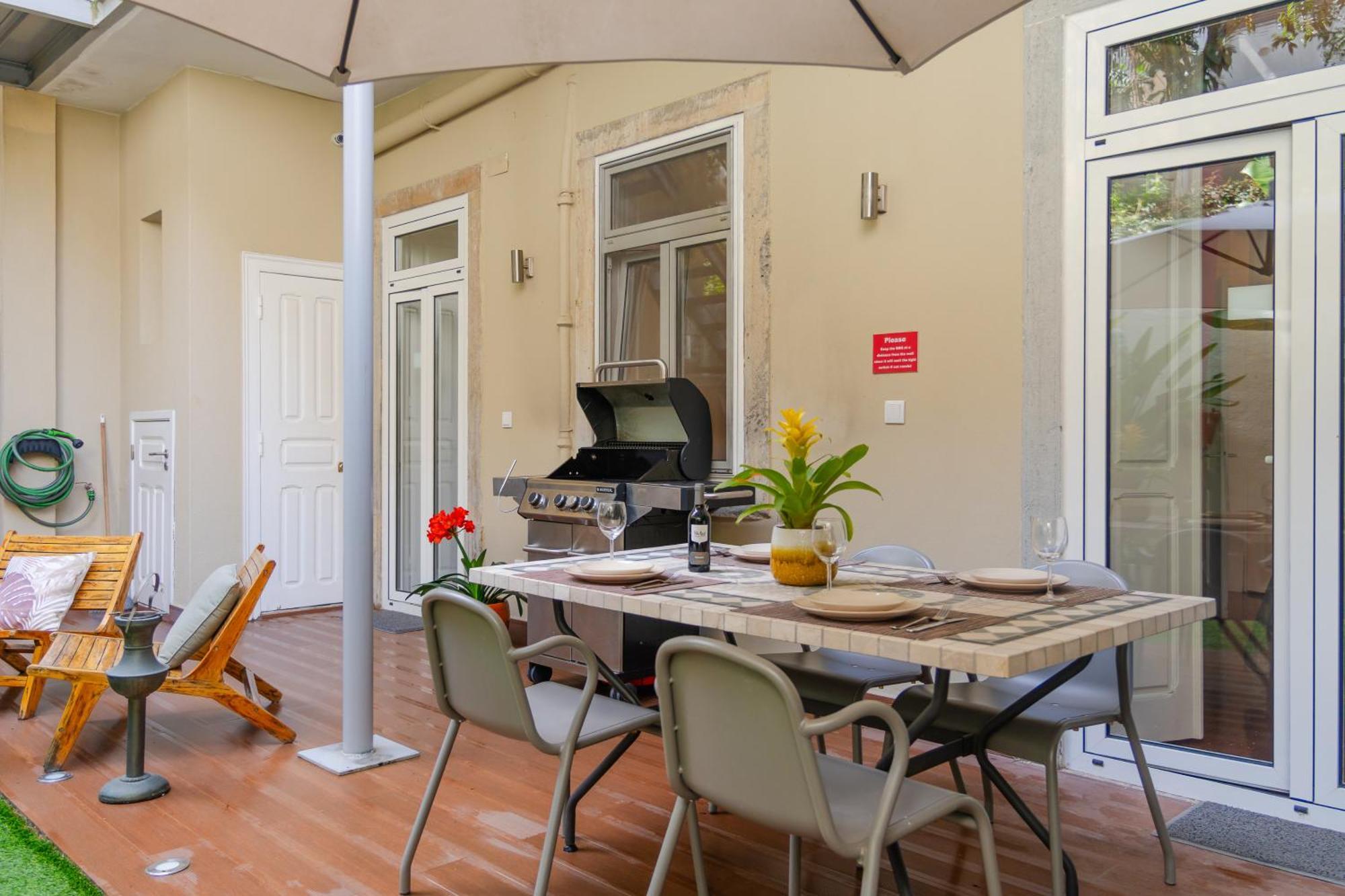 Lisbon Garden Retreat Apartment Exterior foto