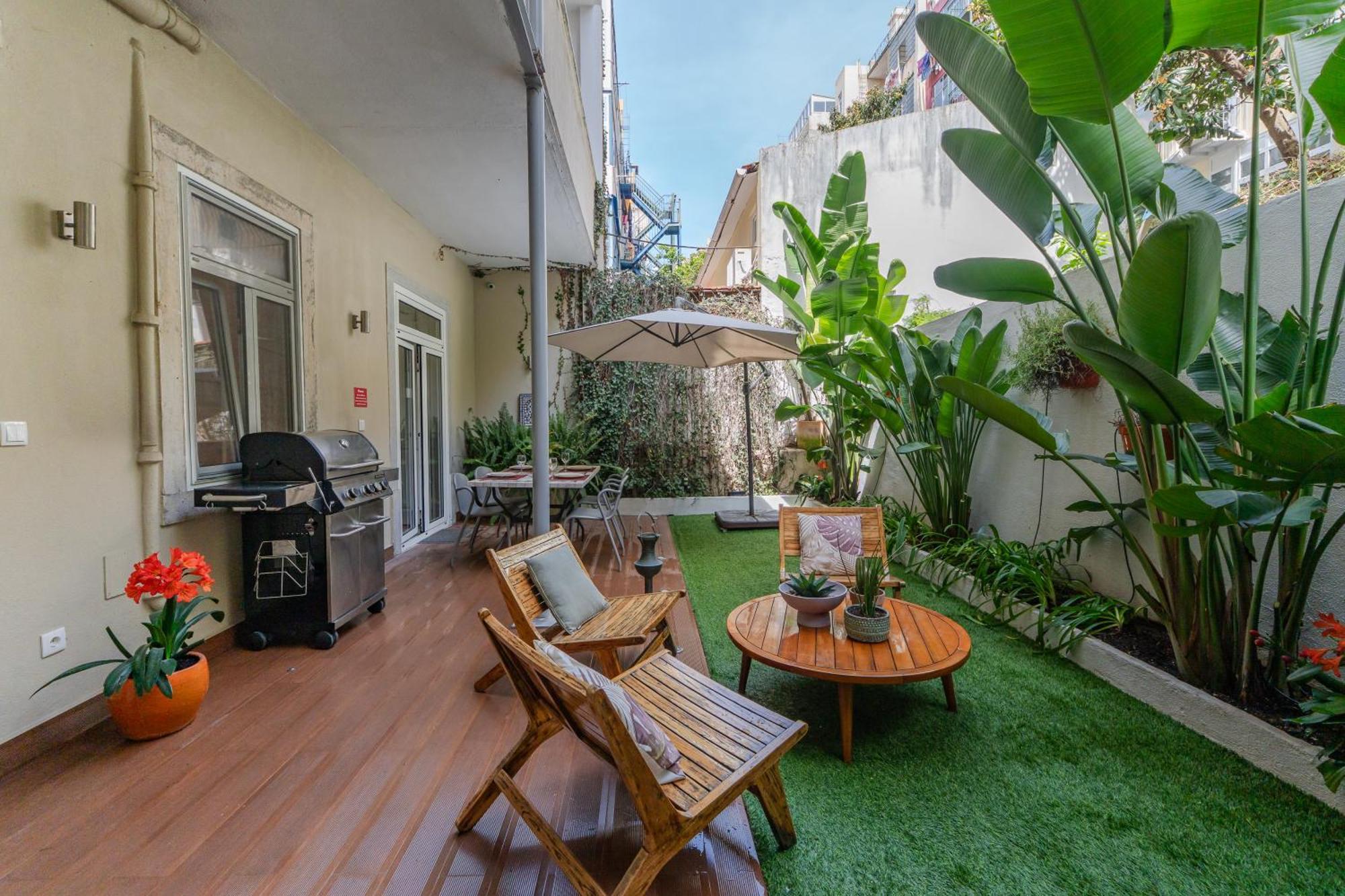 Lisbon Garden Retreat Apartment Exterior foto