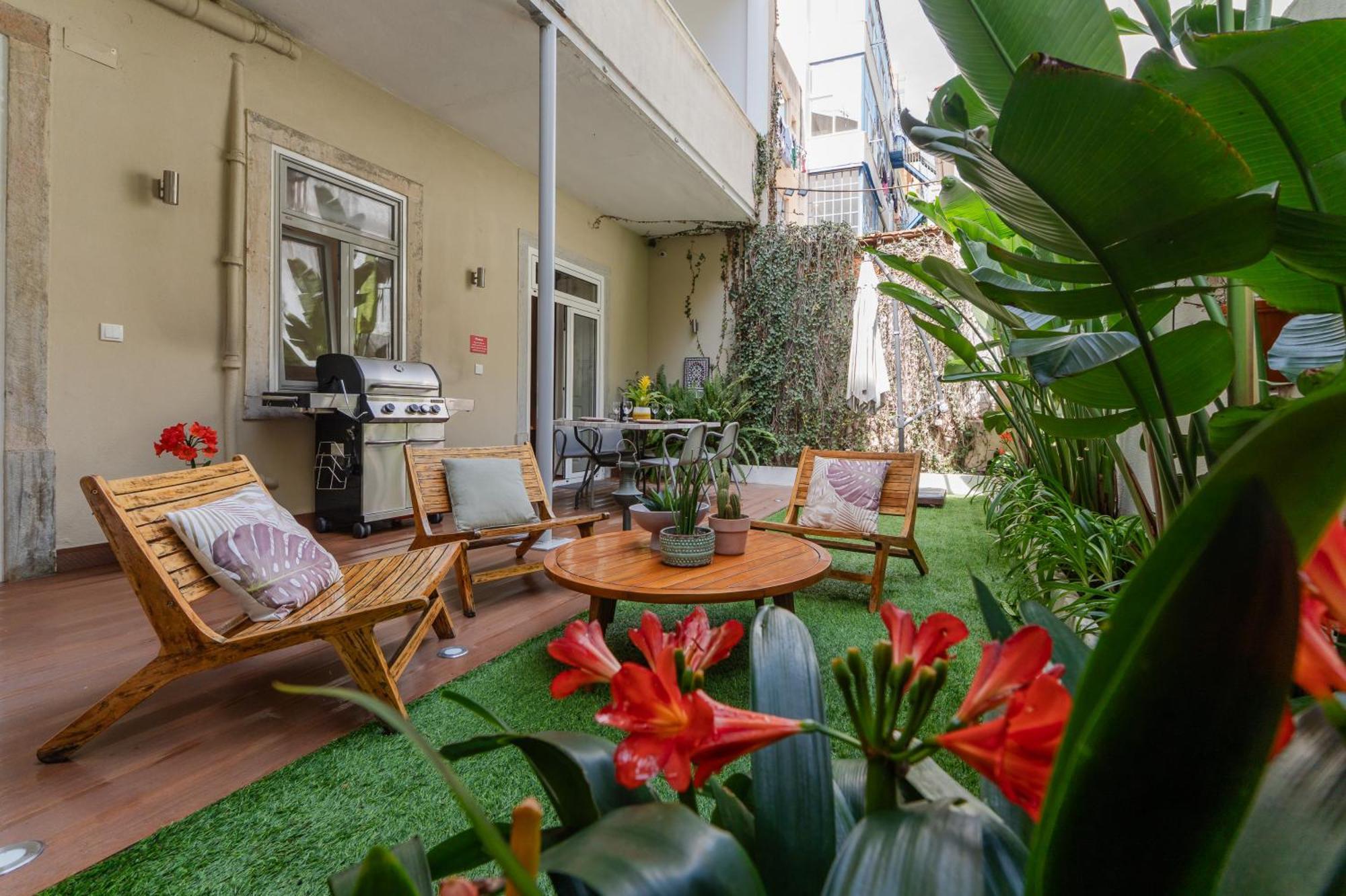 Lisbon Garden Retreat Apartment Exterior foto
