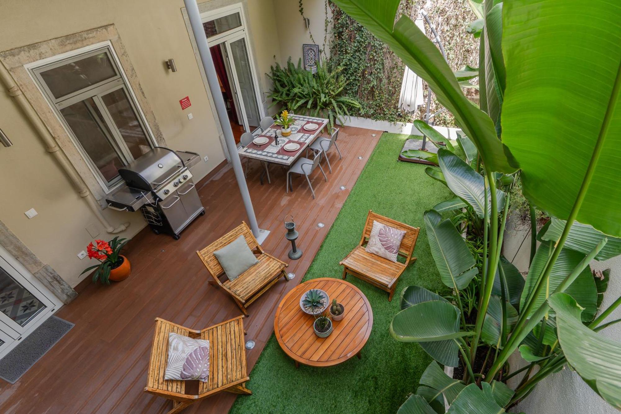 Lisbon Garden Retreat Apartment Exterior foto